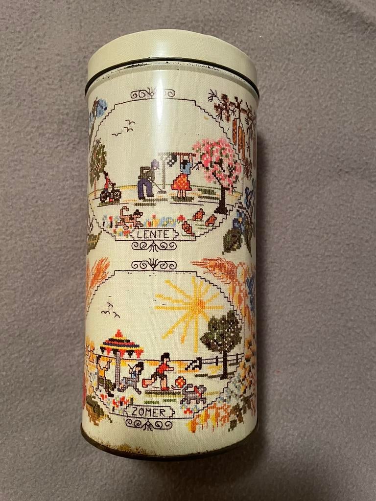 Tk retro vintage beschuit bus Arks lente zomer herfst winter, Ophalen of Verzenden, Gebruikt