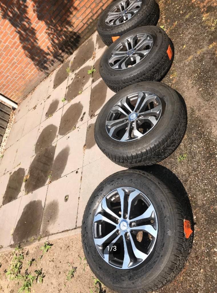 GLC Winterwielen set incl TPMS sensoren Banden, Auto-onderdelen, Banden en Velgen, Ophalen, Banden en Velgen, Nieuw, 17 inch