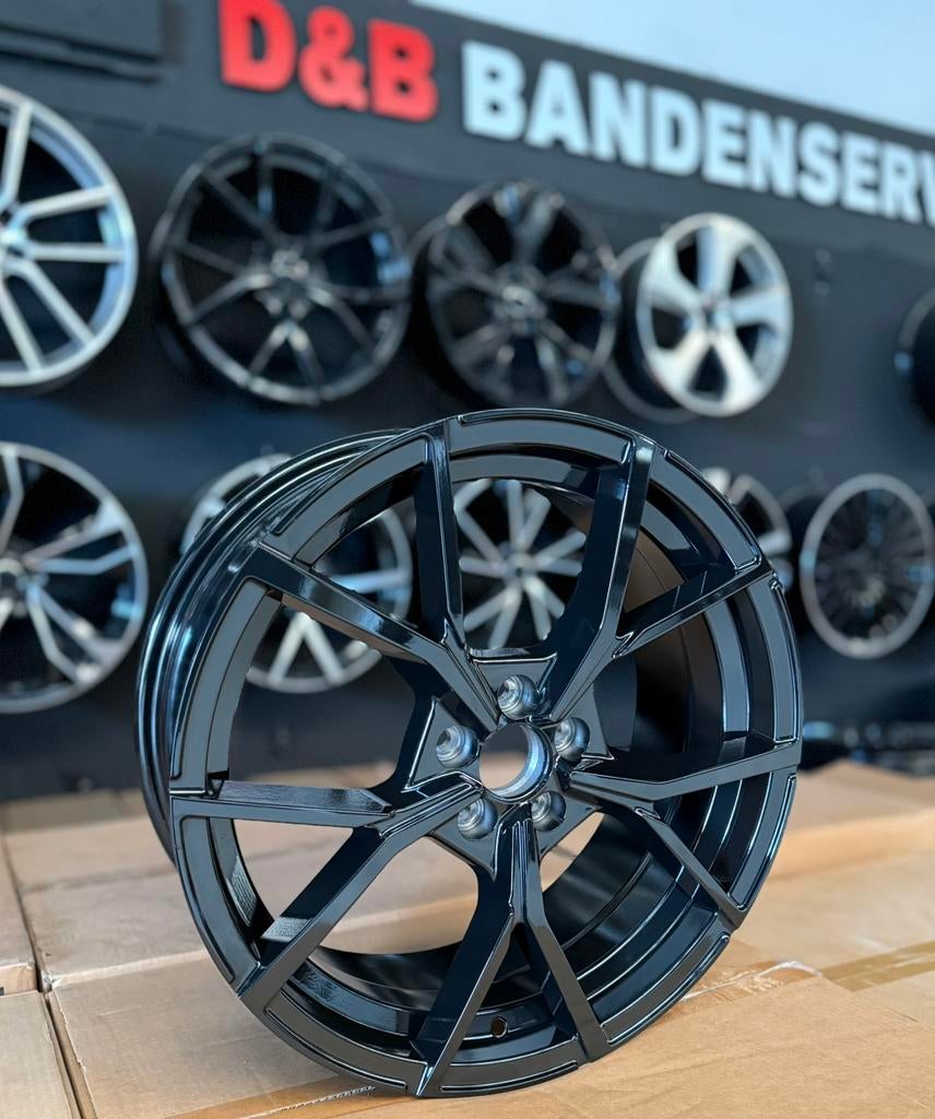 17 18 inch Estoril look velgen 5x100 Vw polo taigo t cross