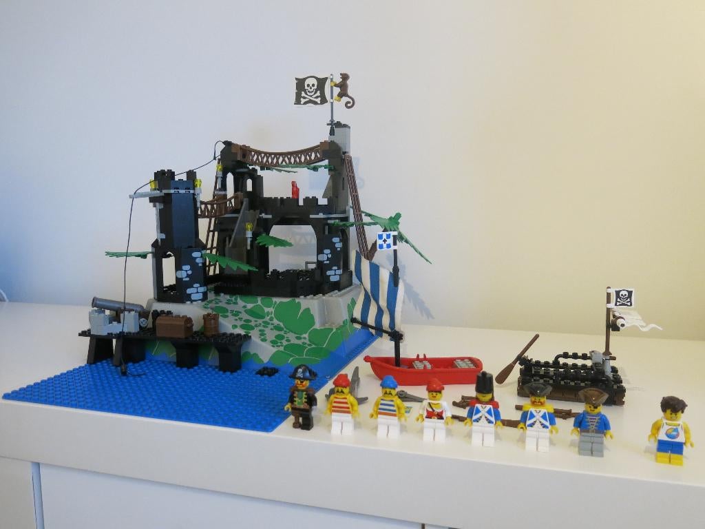 LEGO Pirates - 6273 - Rock Island Refuge, Kinderen en Baby's, Speelgoed | Duplo en Lego, Ophalen of Verzenden, Gebruikt, Complete set