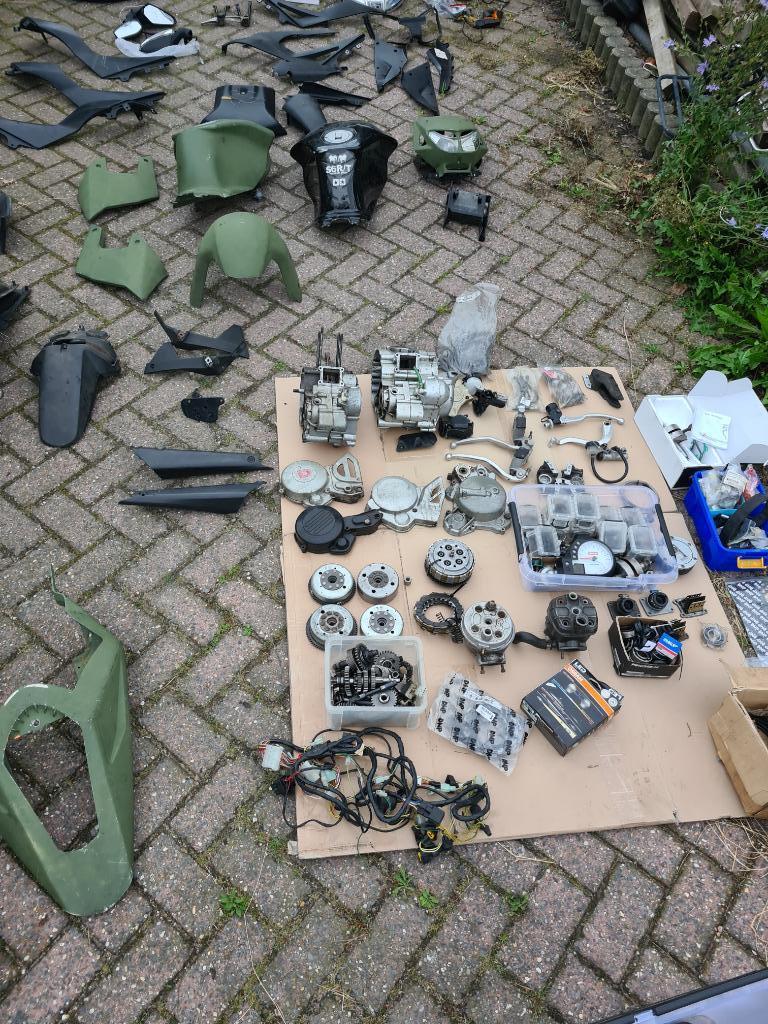 Luchtfilterbox Derbi GPR50 Luchtfilter Aprilia RS50 GPR RS, Ophalen of Verzenden, Gebruikt, Carburateur, Derbi/Aprilia