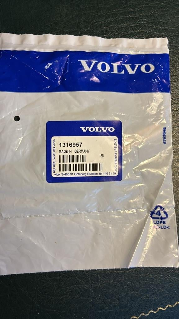 Volvo 240/700/900 contact- en portiersleutel | Blanco, nieuw, Ophalen of Verzenden, Nieuw, Volvo