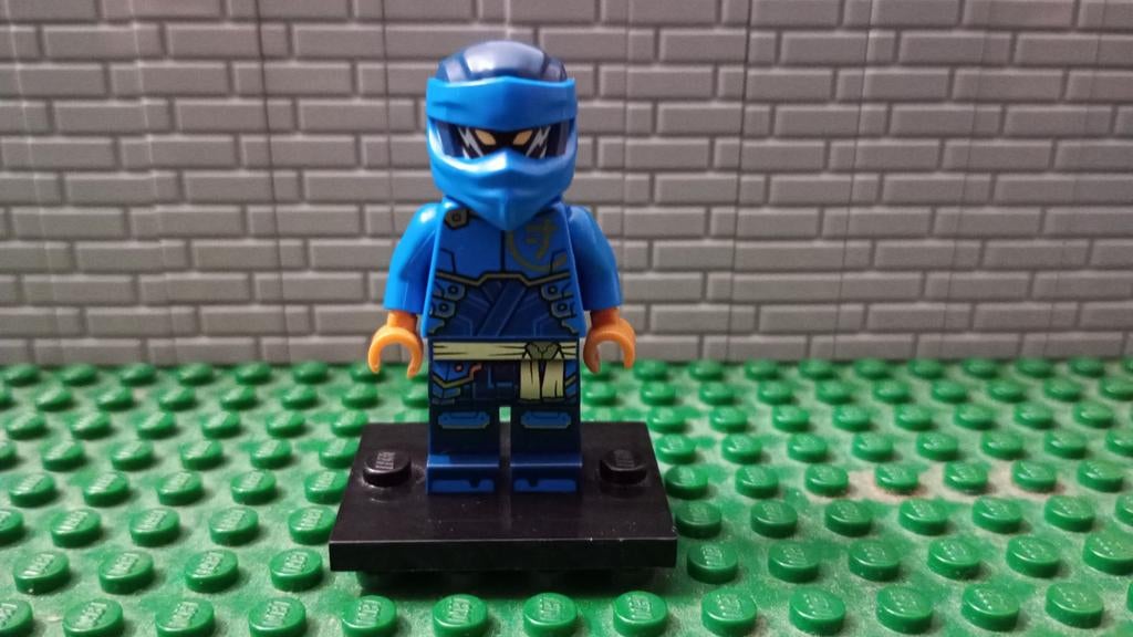Lego Ninjago Jay Poppetje dragons rising, Ophalen of Verzenden, Zo goed als nieuw, Losse stenen, Lego