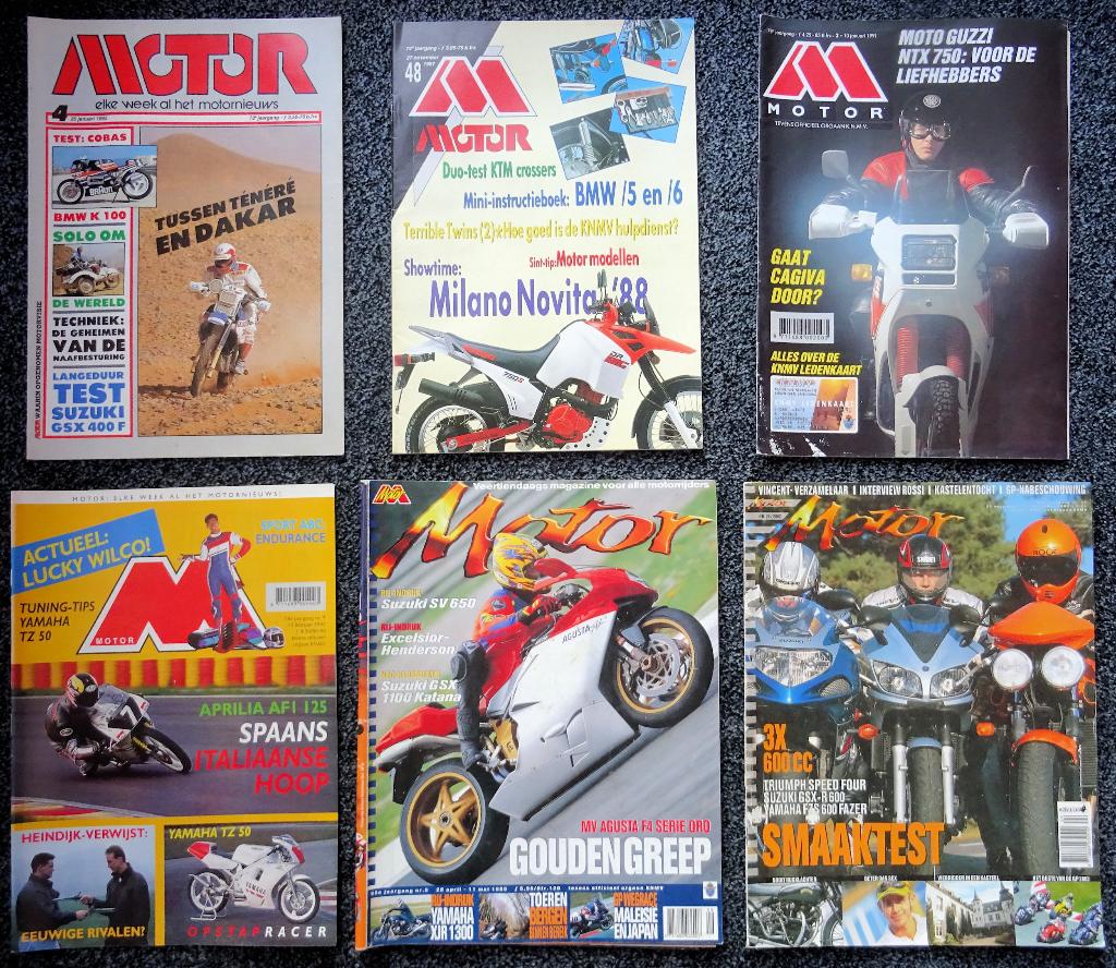 Grote partij van het tijdschrift Motor - Gratis, Boeken, Motoren, Gelezen, Algemeen, Ophalen
