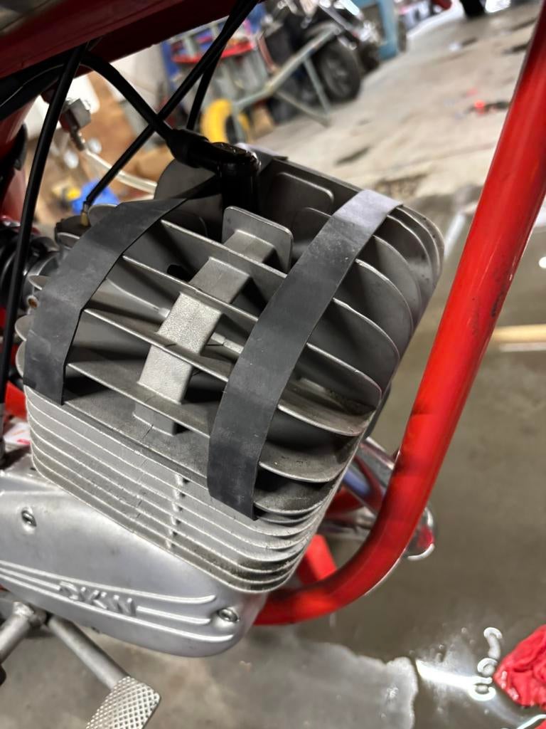 Rubber anti-resonantie voor waaierkop Sachs DKW Zündapp enz, Fietsen en Brommers, Verzenden, Nieuw, Cilinder, Overige merken