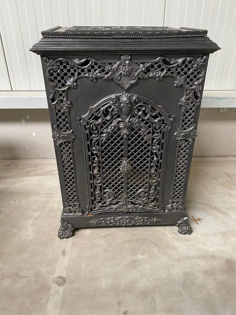 Antieke Ombouw Elektrische Haard - 93x65x42cm, Ophalen