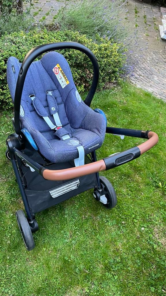 Maxicosi Zelia kinderwagen compleet, Kinderen en Baby's, Kinderwagens en Combinaties, Ophalen, Gebruikt, Verstelbare duwstang