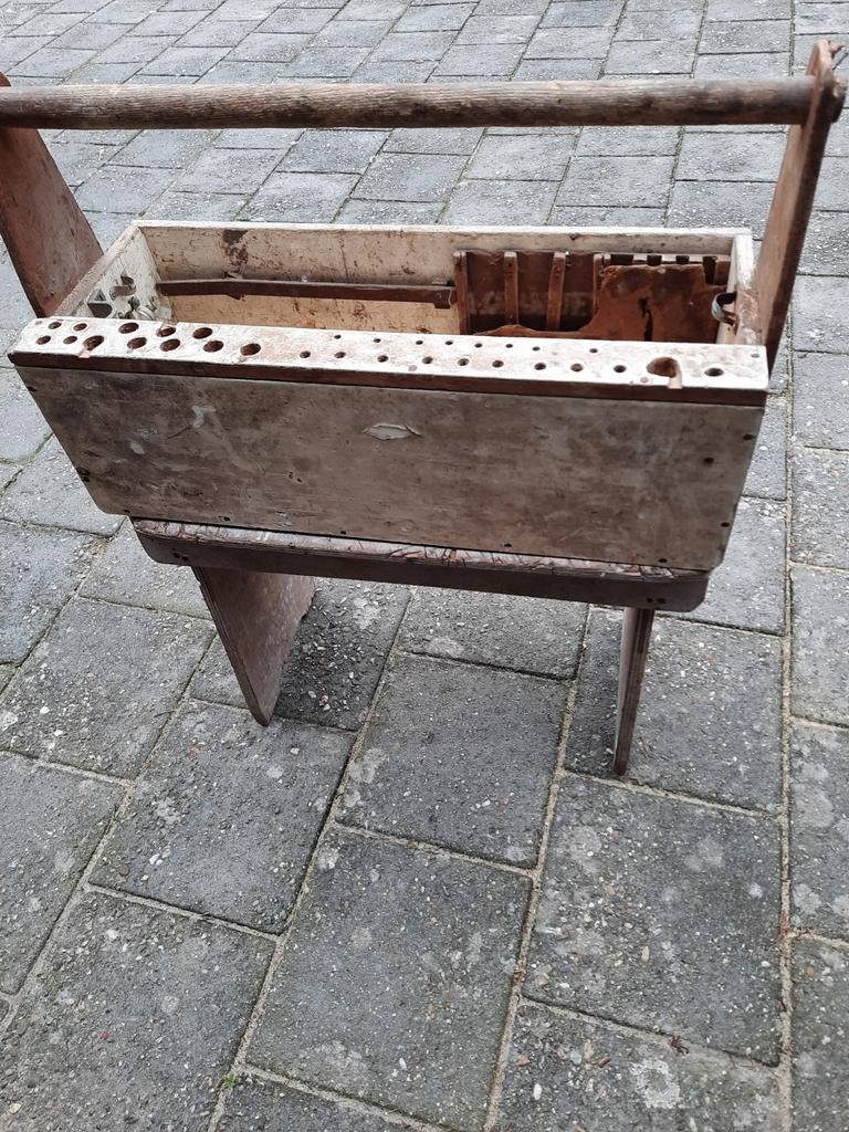 Te koop nostalgische gereedschap kist 50 jaar oud, Ophalen of Verzenden