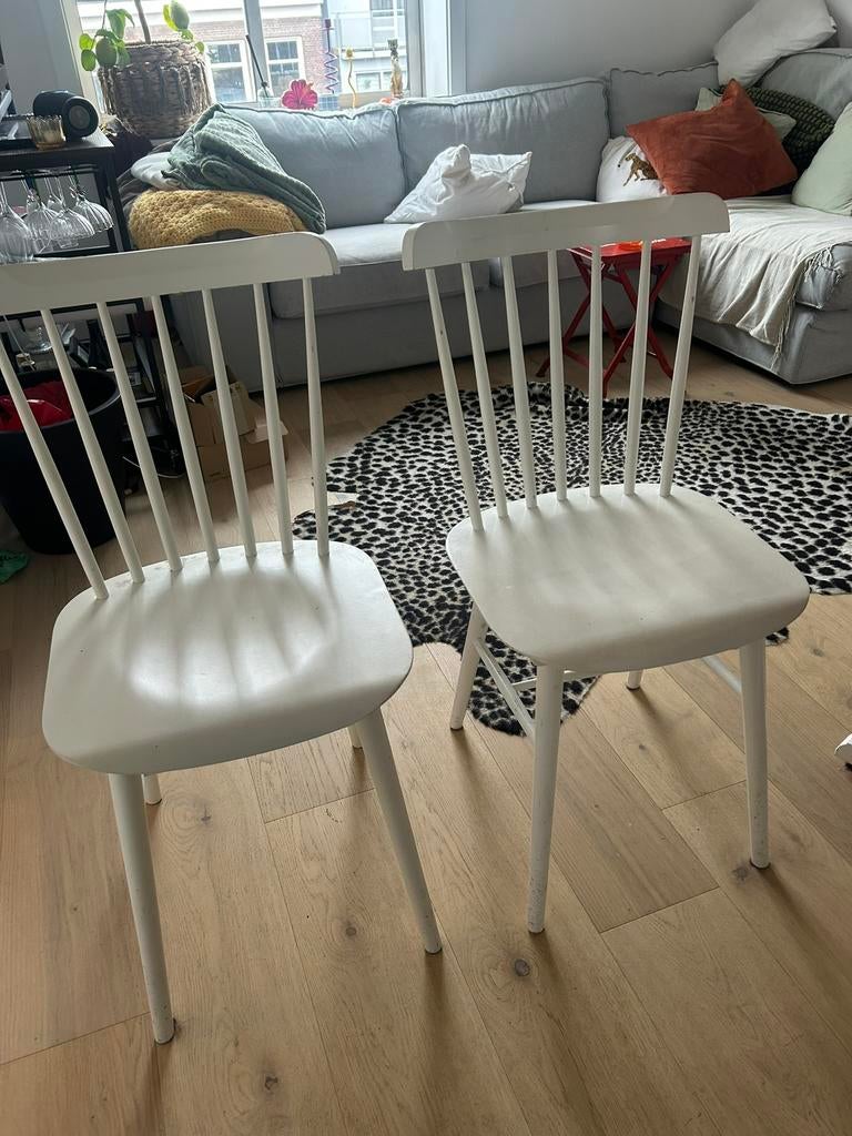 6 Dille & kamille stoelen, Huis en Inrichting, Stoelen, Ophalen of Verzenden, Zo goed als nieuw, Eén