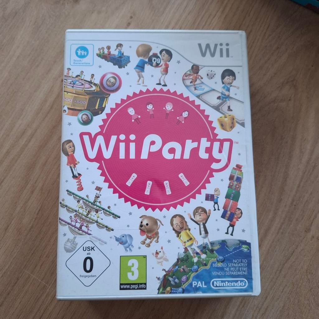 Wii party, Spelcomputers en Games, Games | Nintendo Wii, Overige genres, Eén computer, Ophalen of Verzenden, Zo goed als nieuw