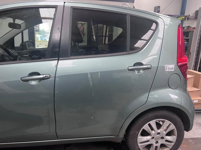 Portier 4Deurs links-achter van een Opel Agila (ZRMB), Gebruikt, -, Deur, -