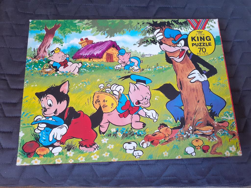 KinderPuzzel, Ophalen of Verzenden, Minder dan 500 stukjes, Gebruikt, Legpuzzel