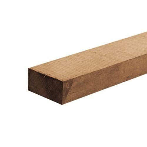 Hardhouten Liggers/ Balken 5 x 10 x 300 cm € 25,05, Tuin en Terras, Palen, Balken en Planken, Ophalen, Nieuw, Hardhout, 250 cm of meer