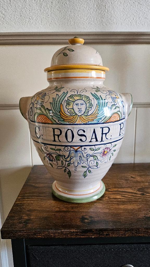 apothekers pot, Antiek en Kunst, Antiek | Keramiek en Aardewerk, Ophalen of Verzenden