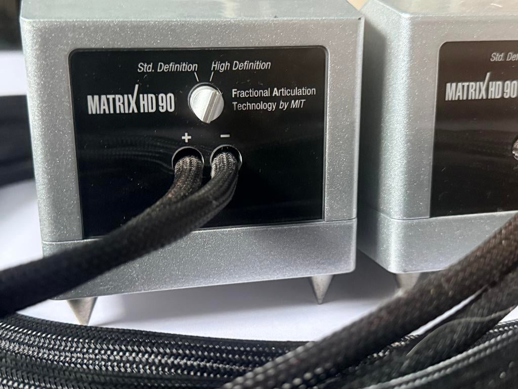MIT Oracle Matrix HD90 Rev. 1 luidsprekerkabels 6 meter 20ft, Ophalen, Zo goed als nieuw, 5 tot 10 meter, Luidsprekerkabel