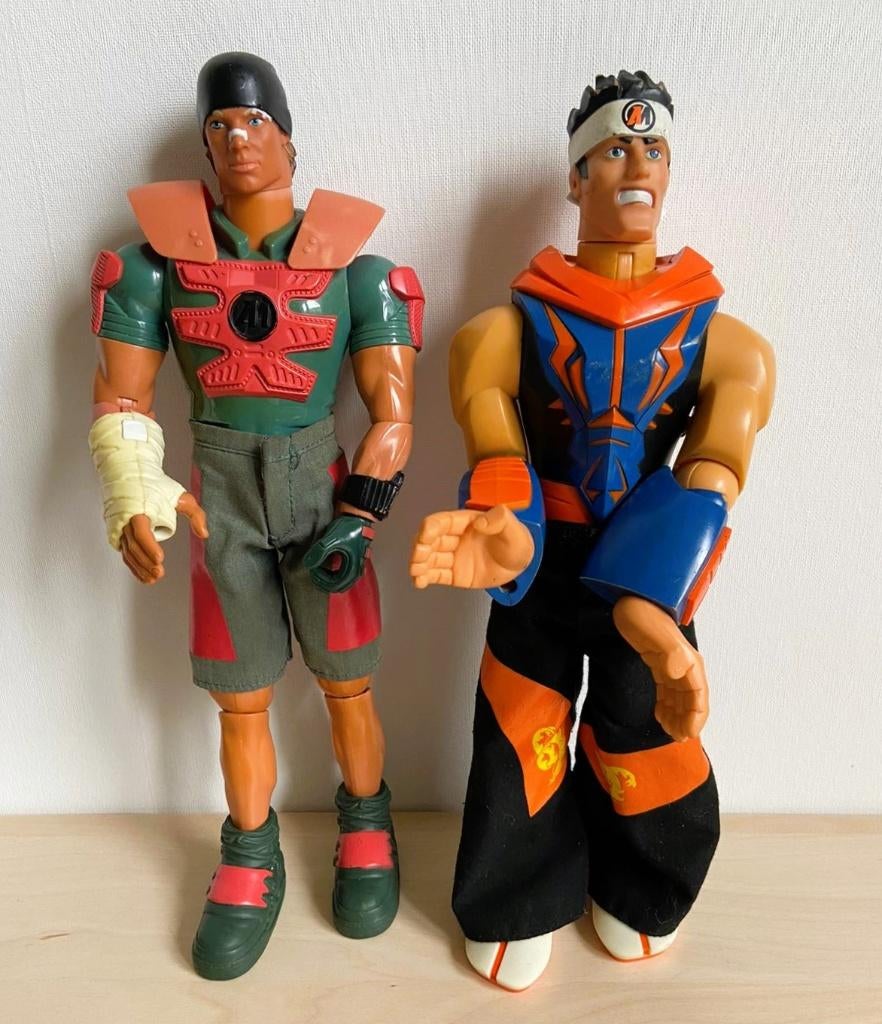 Pop Figuur Action Man en Flynt Hasbro 30 cm 1994, Ophalen of Verzenden