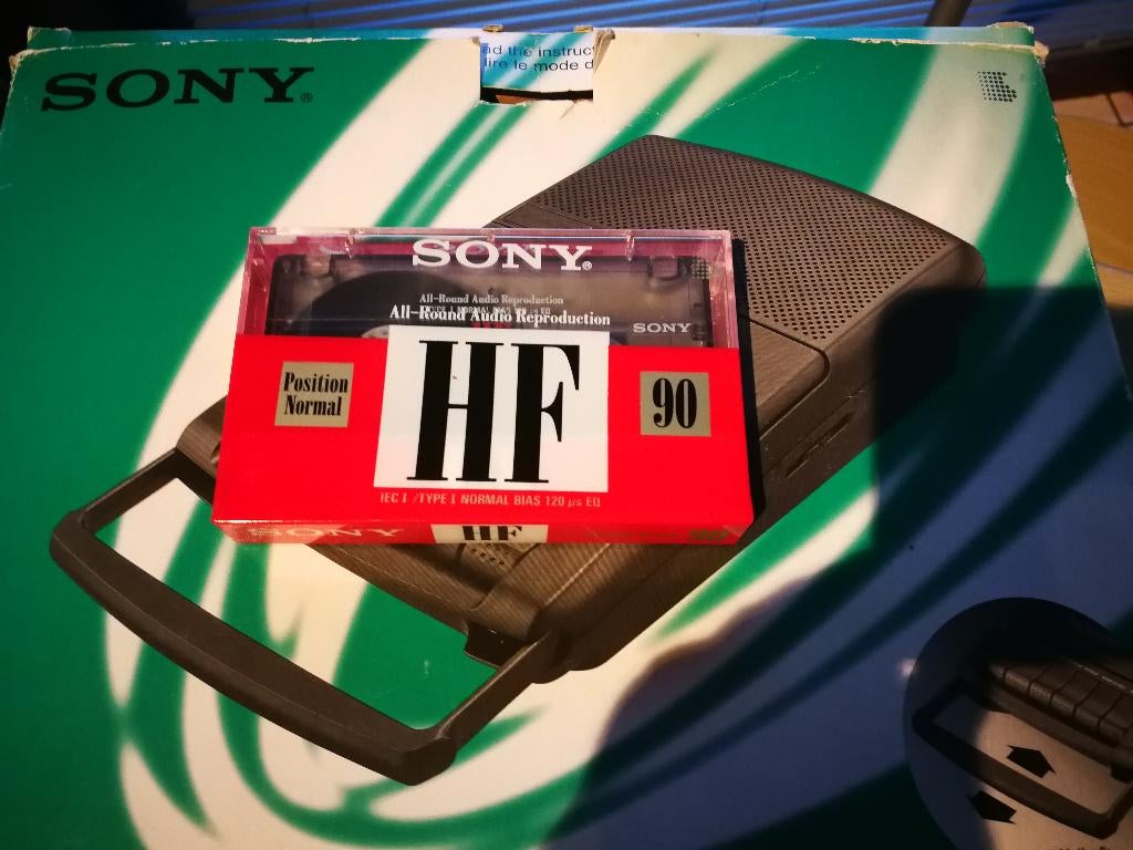 Sony TCM -939 Ongebruikt uit 1995, Ophalen of Verzenden, Enkel, Sony, Tape counter