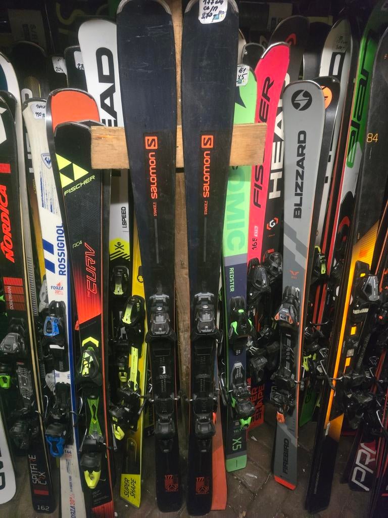 177cm SALOMON STANCE CA TI ALL MOUNTAIN, 160 tot 180 cm, Zo goed als nieuw, Carve, Skiën
