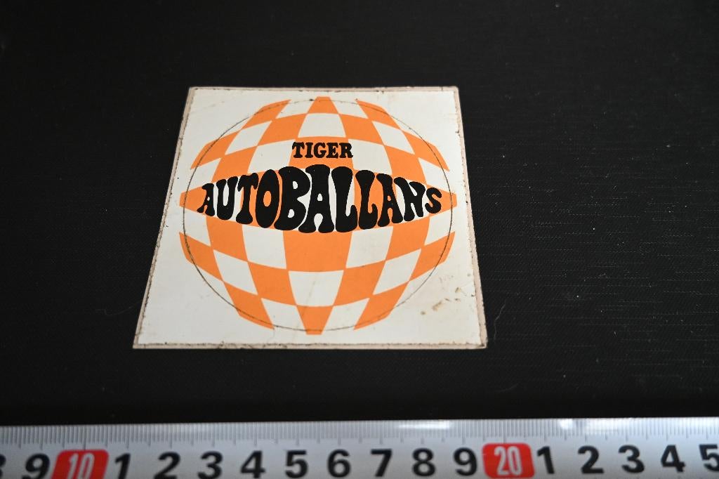 stickers TIGER Autoballans *, Verzamelen, Stickers, Zo goed als nieuw, Ophalen
