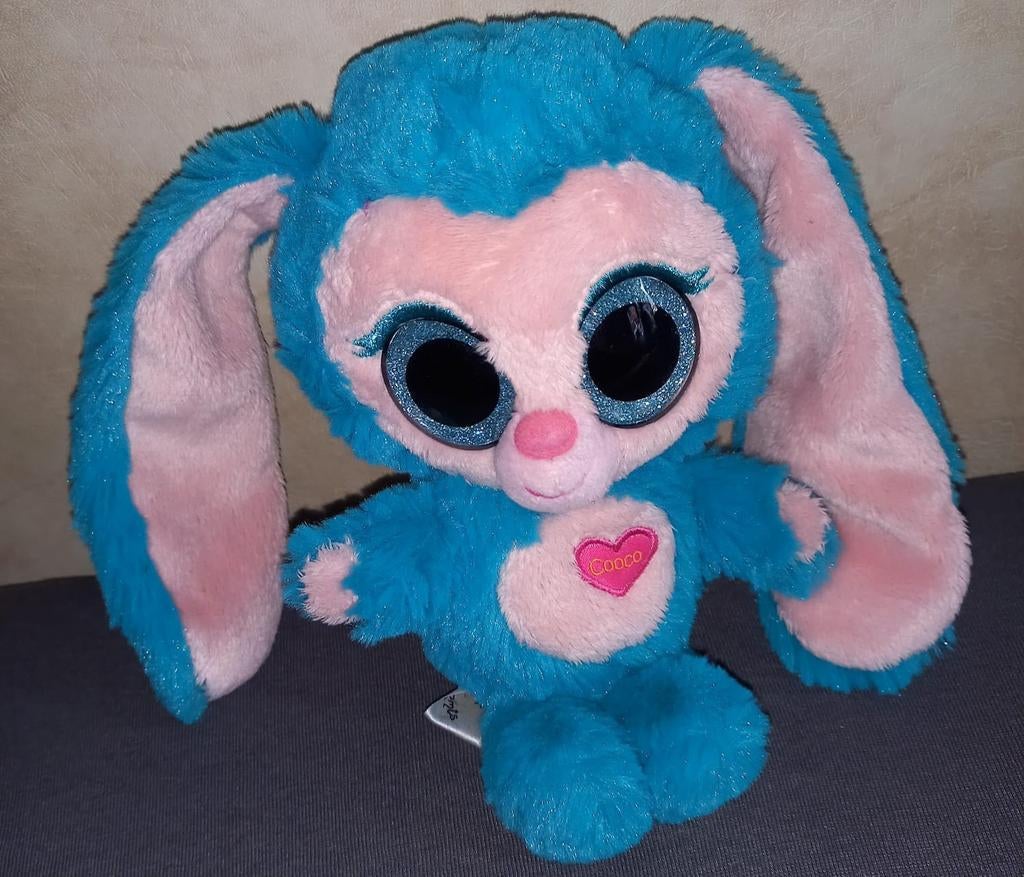 Yivi & the Minimoomies Cooco Knuffel - Praat Leuk cadeau!, Ophalen of Verzenden, Zo goed als nieuw, Konijn