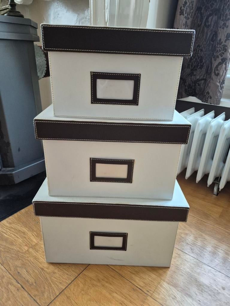 Opbergdozen hoedendoos design dozen mooie kwaliteit, Huis en Inrichting, Woonaccessoires | Overige, Ophalen