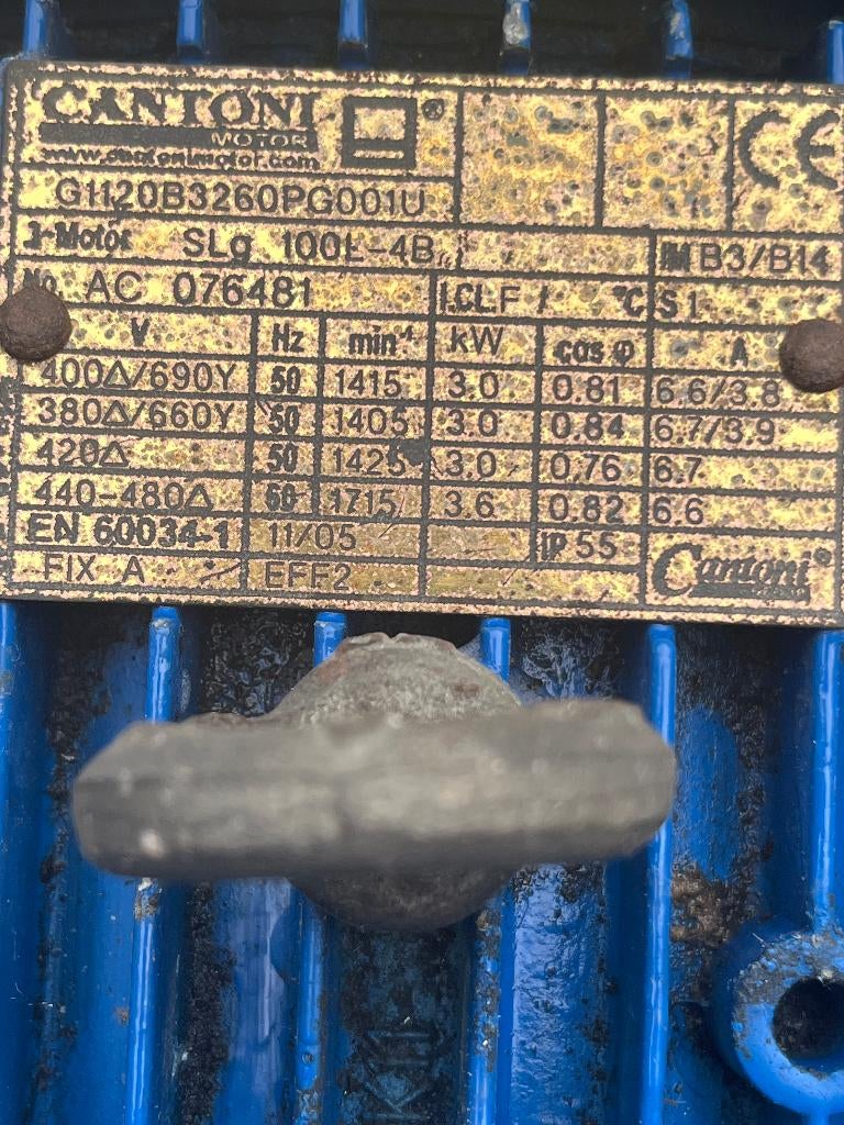 elektromotor Cantoni, Ophalen, Nieuw, Elektromotor, 1400 tot 1800 rpm