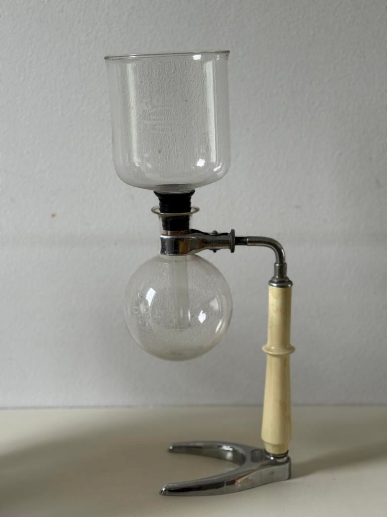 Vintage Cona Koffiezetter - Zeldzaam!, Afneembaar waterreservoir, Gebruikt, Koffiemachine, Gemalen koffie