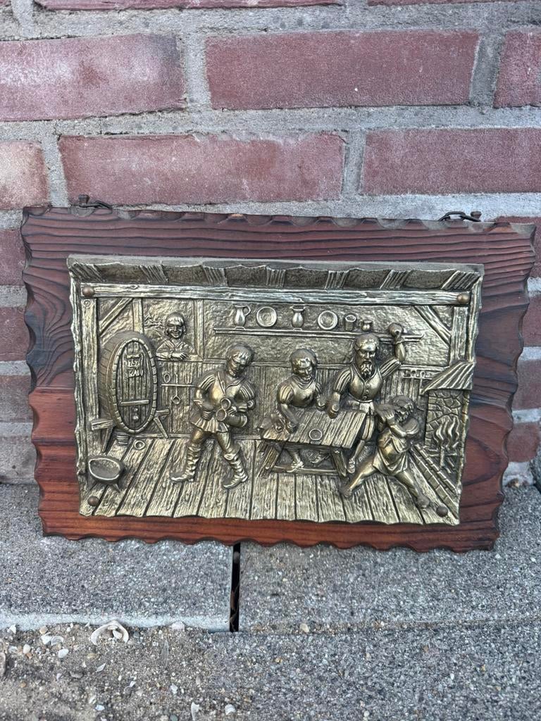 Antiek wandbordje, Antiek en Kunst, Ophalen of Verzenden