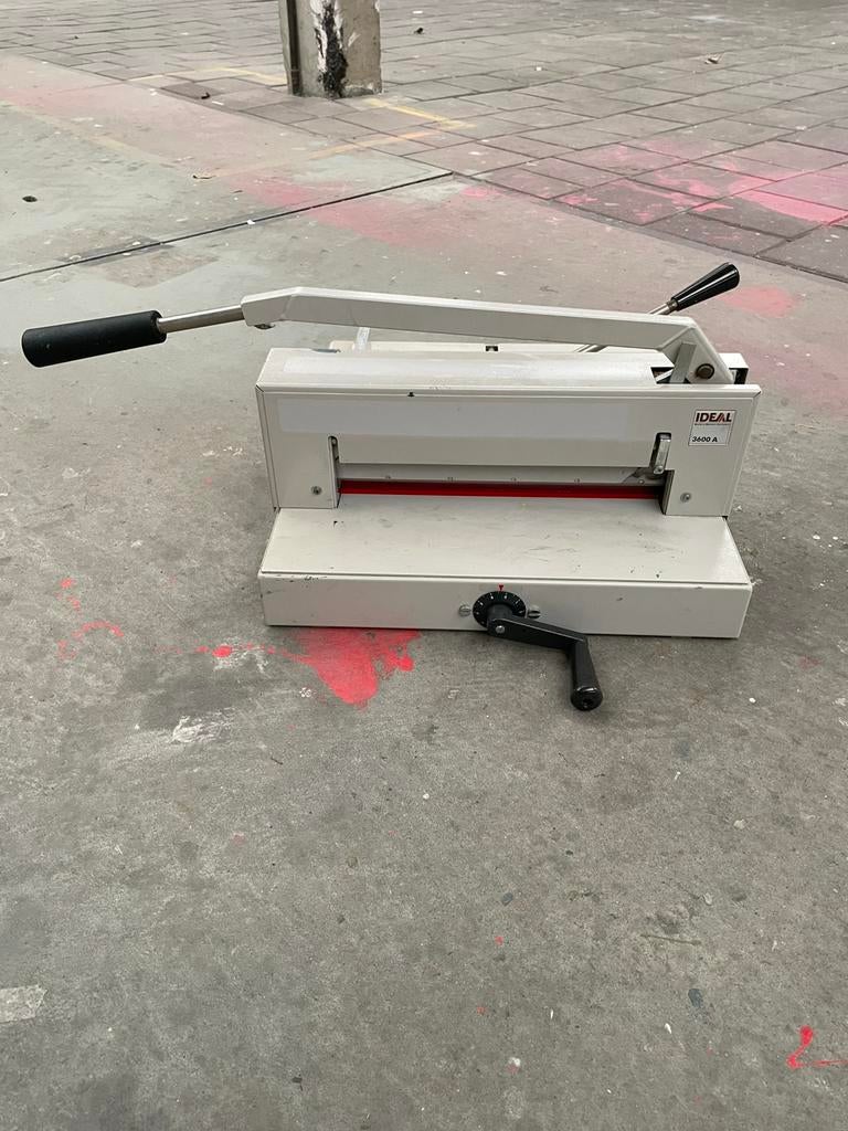 Ideal 3600 A handmatige snijmachine, Diversen, Ophalen, Gebruikt, Ideal, ?