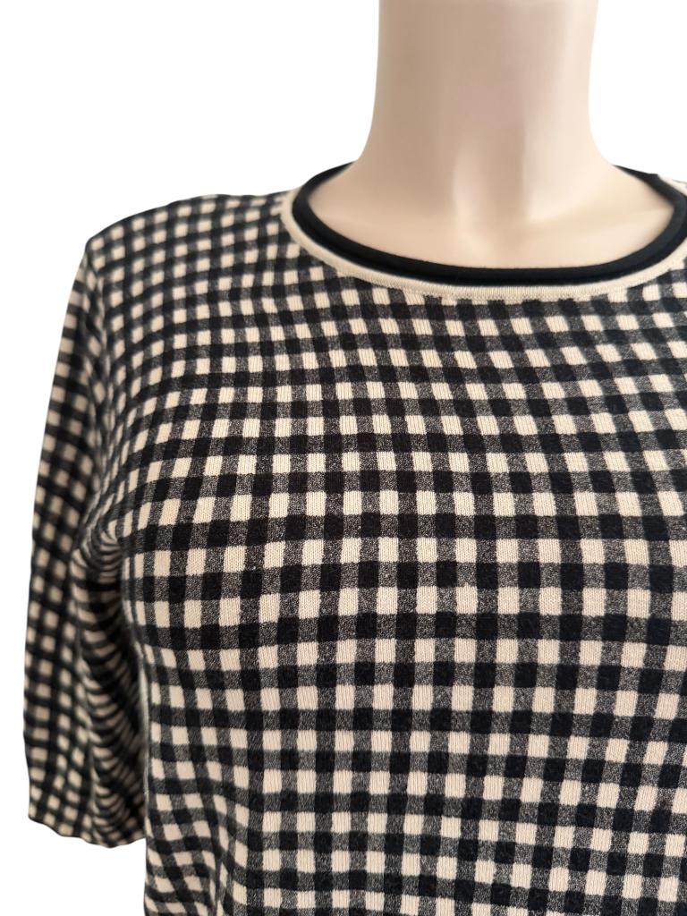 Purdey shirt L, Kleding | Dames, Zwart, Ophalen of Verzenden, Zo goed als nieuw, Korte mouw