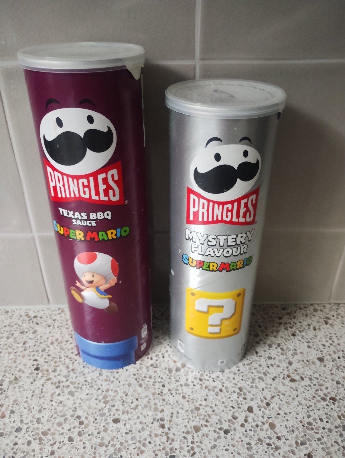 Pringles Super Mario Limited Edition (2 bussen), Ophalen of Verzenden, Nieuw