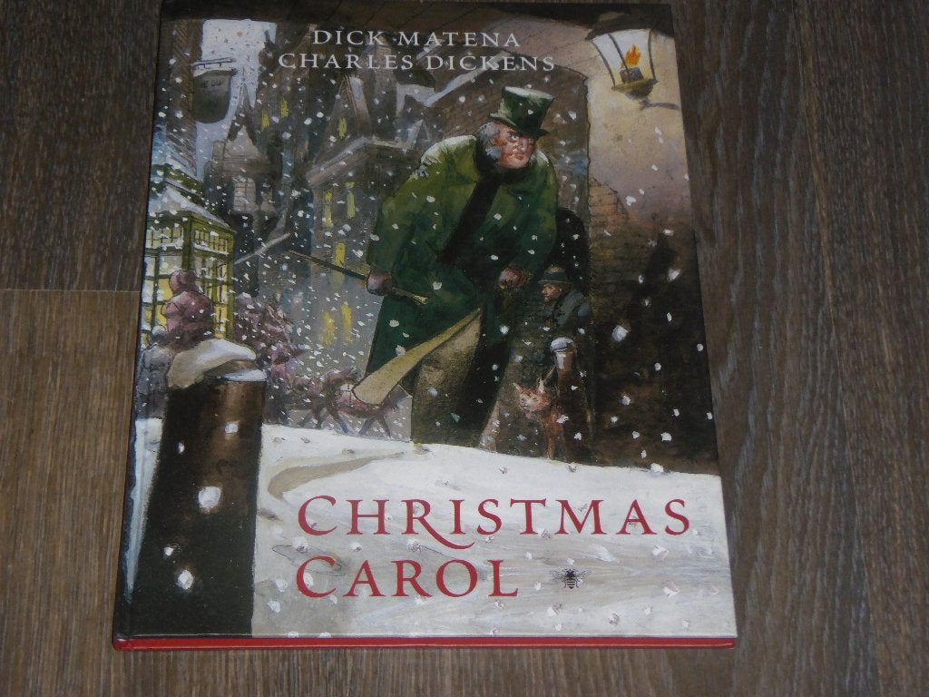 DICK MATENA CHARLES DICKENS - CHRISTMAS CAROL, Boeken, Eén stripboek, Ophalen of Verzenden, Zo goed als nieuw, Dick Matena