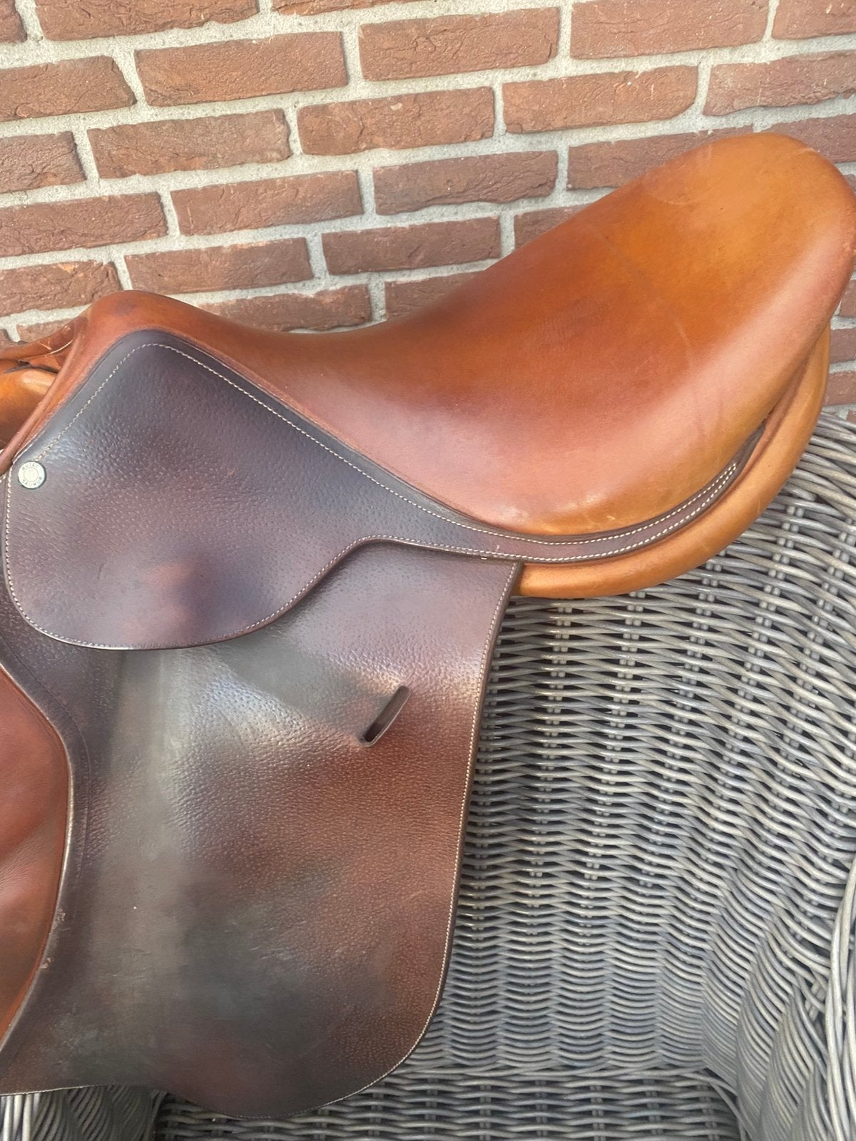 Butet springzadel, Dieren en Toebehoren, Ophalen, Zo goed als nieuw, Springen