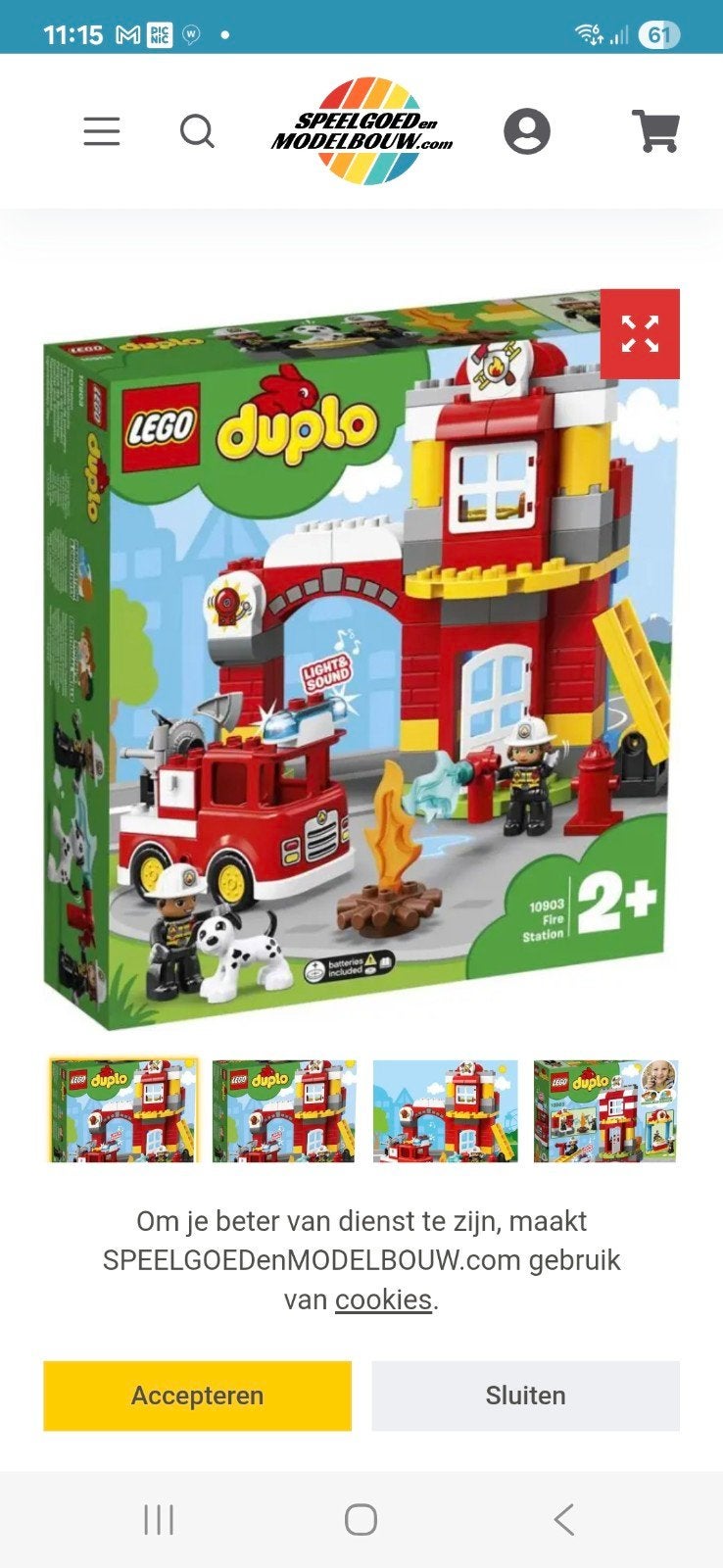 Duplo, Kinderen en Baby's, Speelgoed | Duplo en Lego, Ophalen, Zo goed als nieuw, Duplo