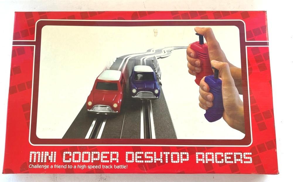 Racebaan MINI desktop racers., Overige merken, Racebaan, Ophalen of Verzenden, Zo goed als nieuw