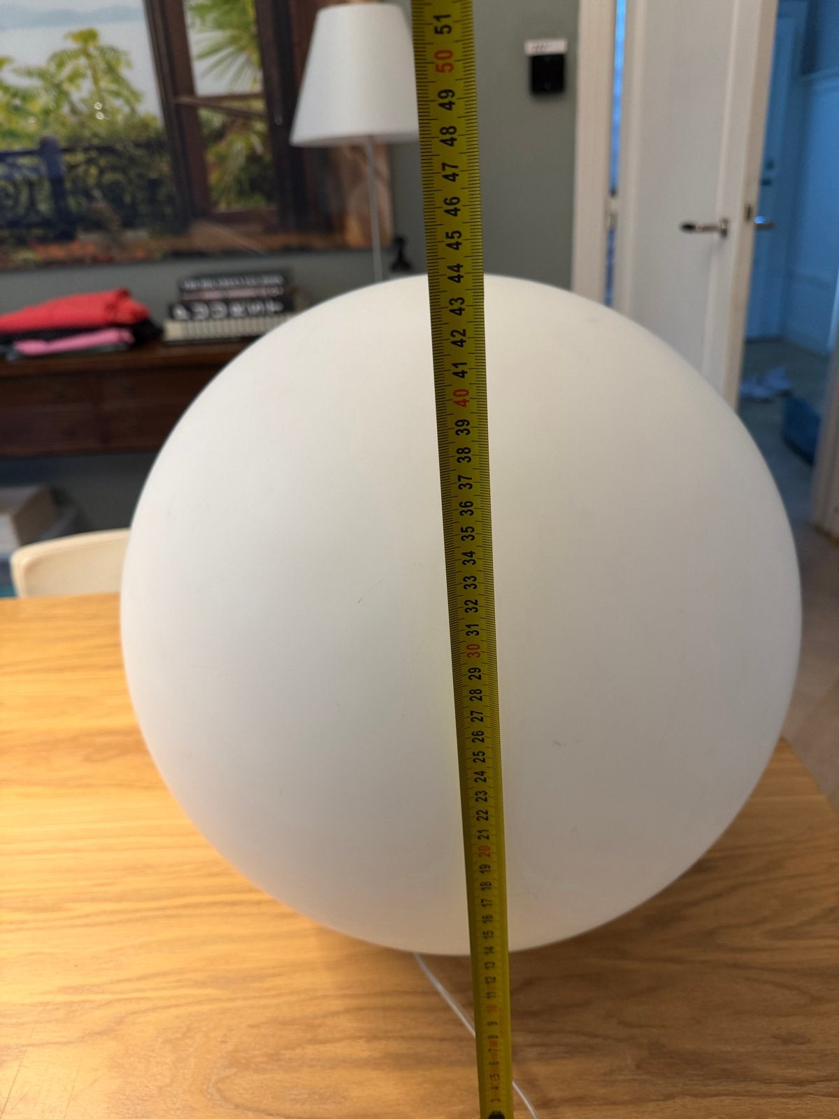 Artemide Dioscuri Vloerlamp/Tafellamp 42 cm, Gebruikt, Ophalen of Verzenden, Glas, Minder dan 100 cm