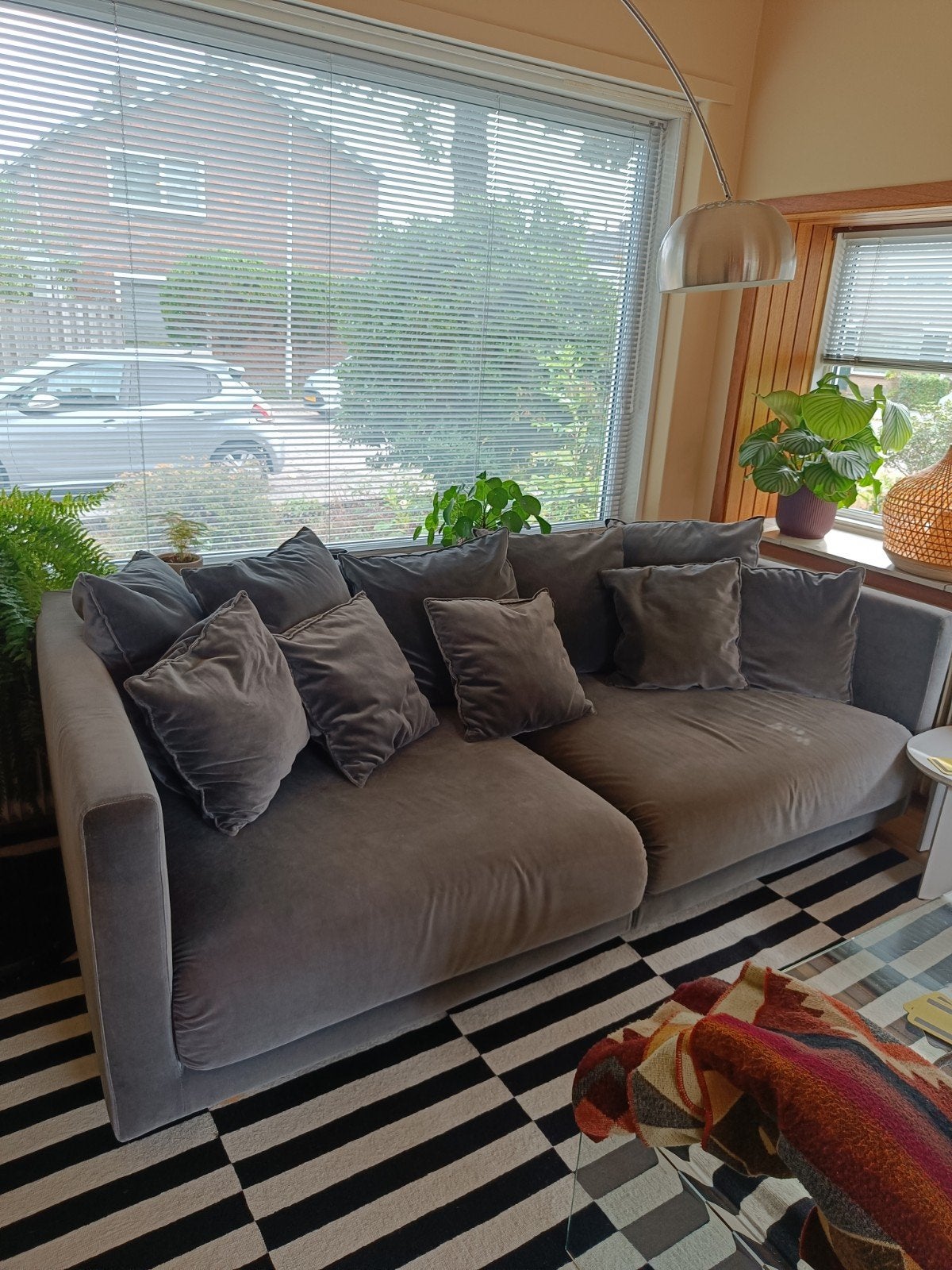 Comfortabele 3 zitsbank IKEA Stockholm 2017 collectie, Ophalen, Zo goed als nieuw, Stof, IKEA Stockholm