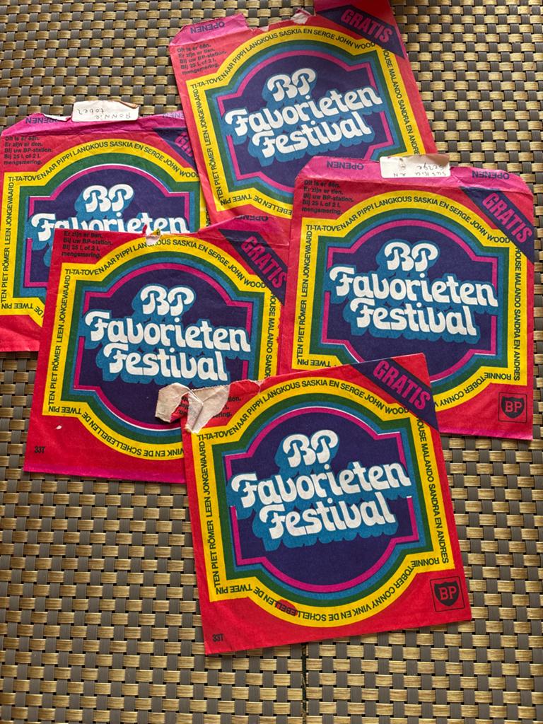 BP Favorieten Festival Singles - Gratis bij BP, Verzamelen, Ophalen of Verzenden, Gebruikt