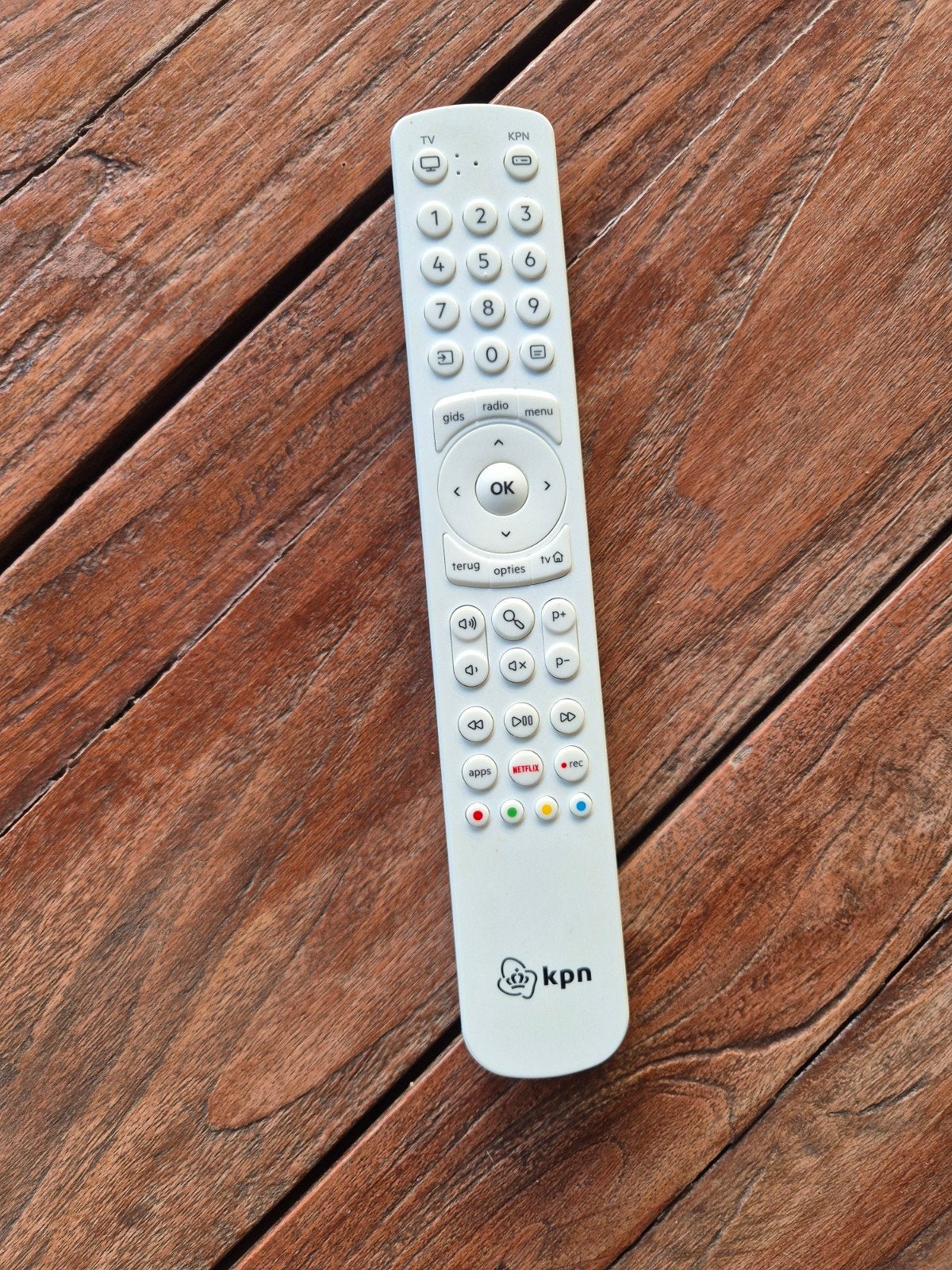 KPN afstandsbediening voor TV en Mediabox, Audio, Tv en Foto, Afstandsbedieningen, Ophalen of Verzenden, Gebruikt, Origineel, Tv