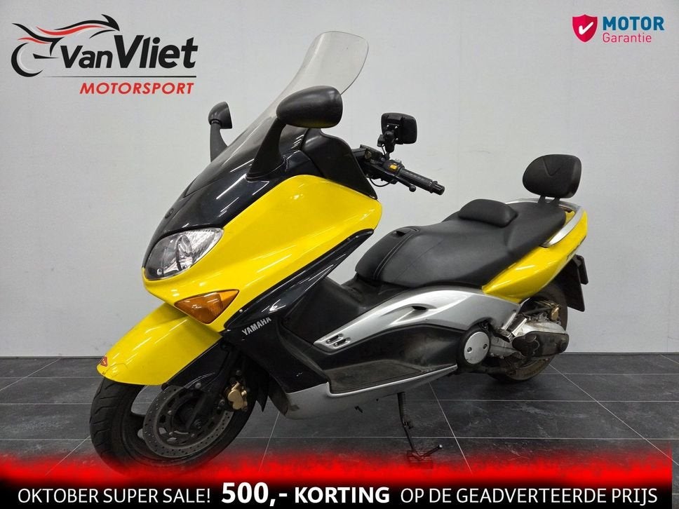 Nieuw Binnen.! Yamaha Tmax 500 2e eigenaar Navigatie T-Max, Scooter, Motorrijbewijs A, Bedrijf, Onbekend