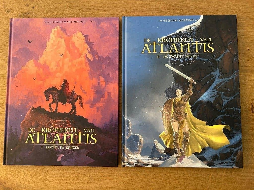 De kronieken van Atlantis deel 1 en 2, Nieuw, Ophalen of Verzenden, Stefano Martino, Meerdere stripboeken
