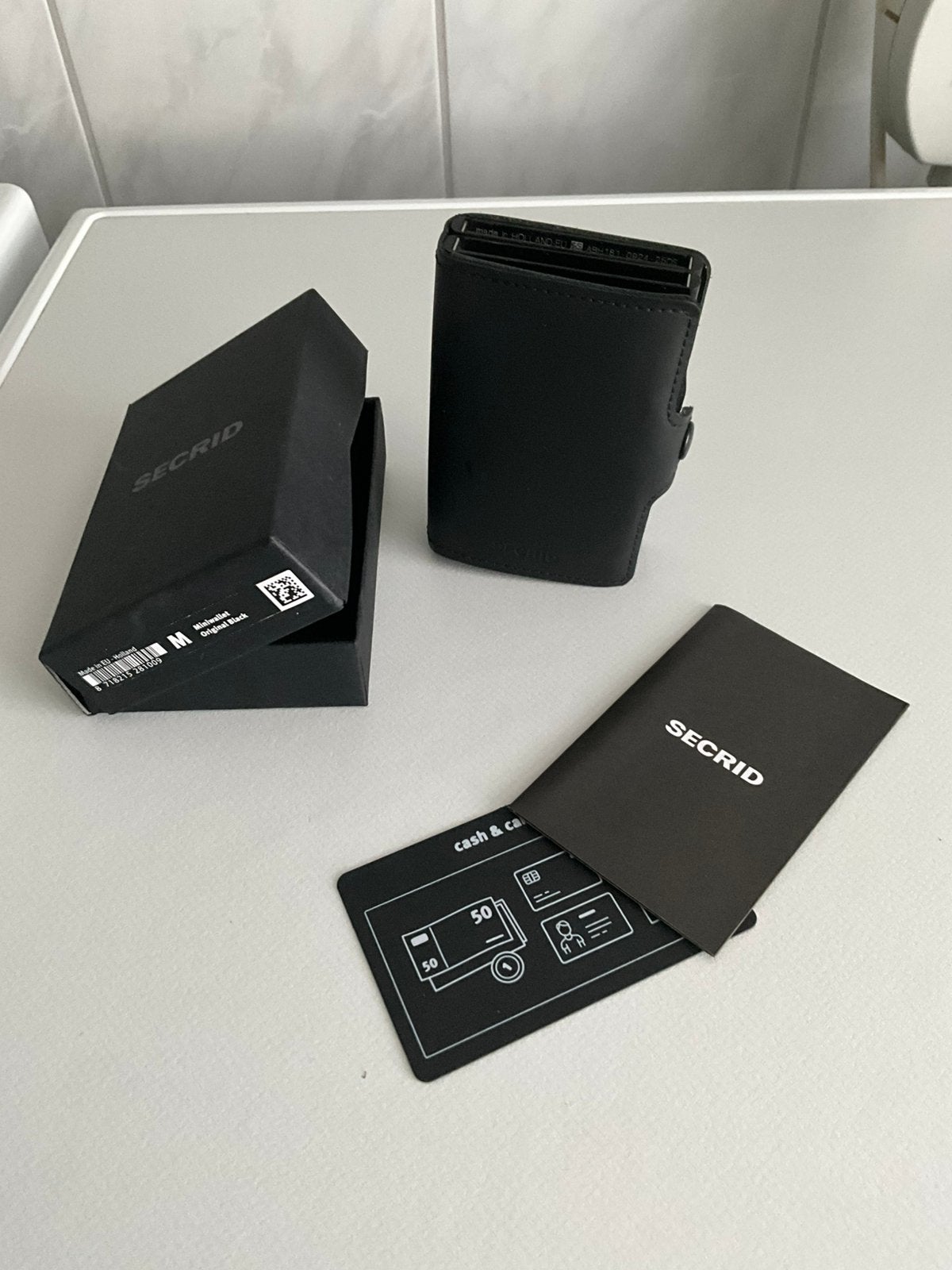 Twinwallet SECRID, Overige merken, Zwart, Nieuw, Ophalen of Verzenden