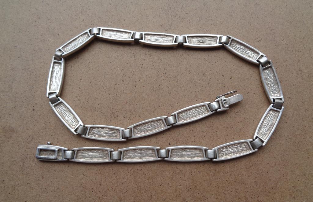 zilveren schakel ketting ESPRIT [1015], Sieraden, Tassen en Uiterlijk, Kettingen, Verzenden, Zo goed als nieuw, Zilver, Zilver