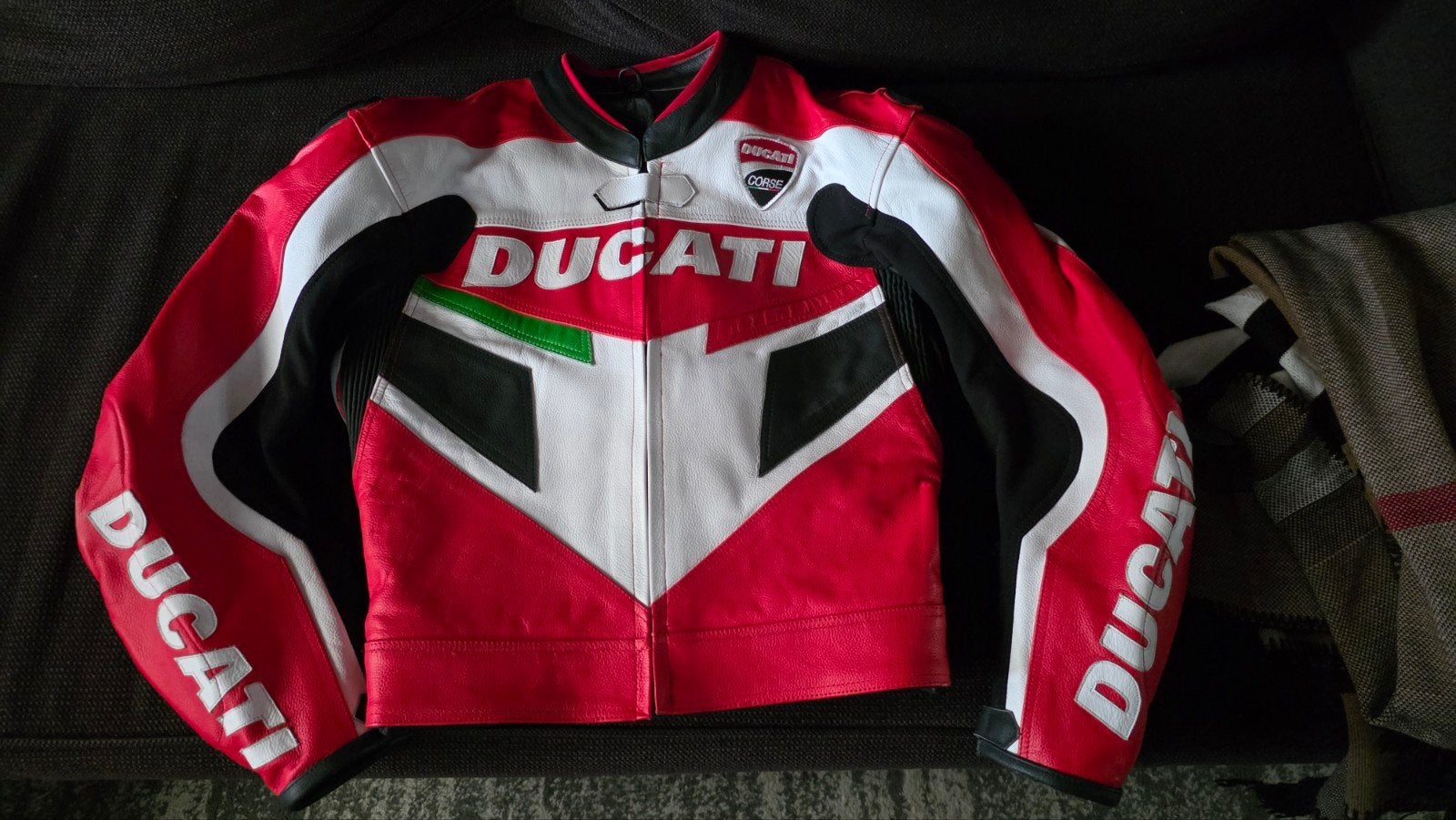 Ducati motorjas leer - Maat 50, Dames, Jas | leer, Ophalen of Verzenden, Ducati