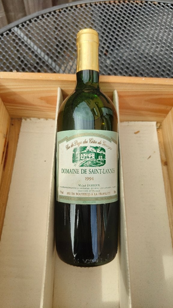 Domaine de saint - Lannes 1994, Frankrijk, Nieuw, Ophalen of Verzenden, Witte wijn