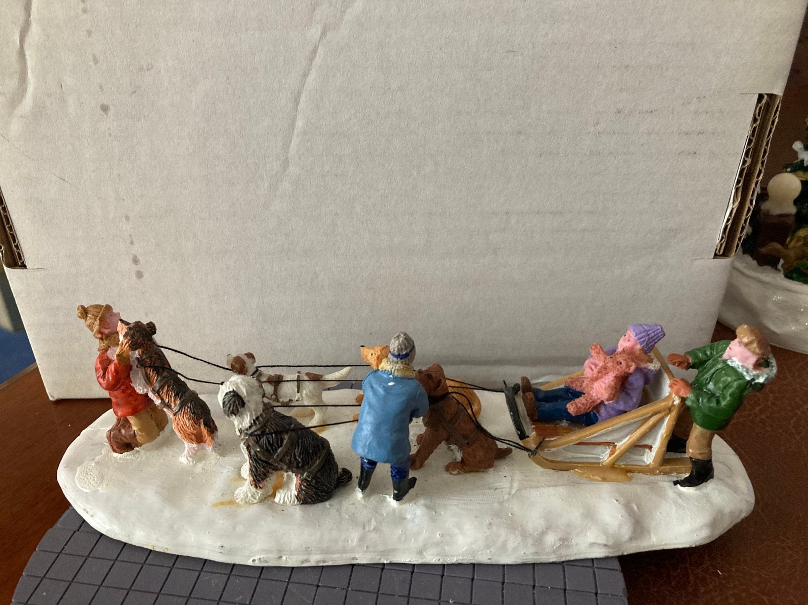 Dogsled lemax, Diversen, Ophalen of Verzenden, Zo goed als nieuw