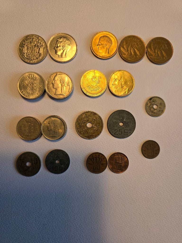 Belgische muntjes, Postzegels en Munten, Ophalen of Verzenden, Overig, Losse munt
