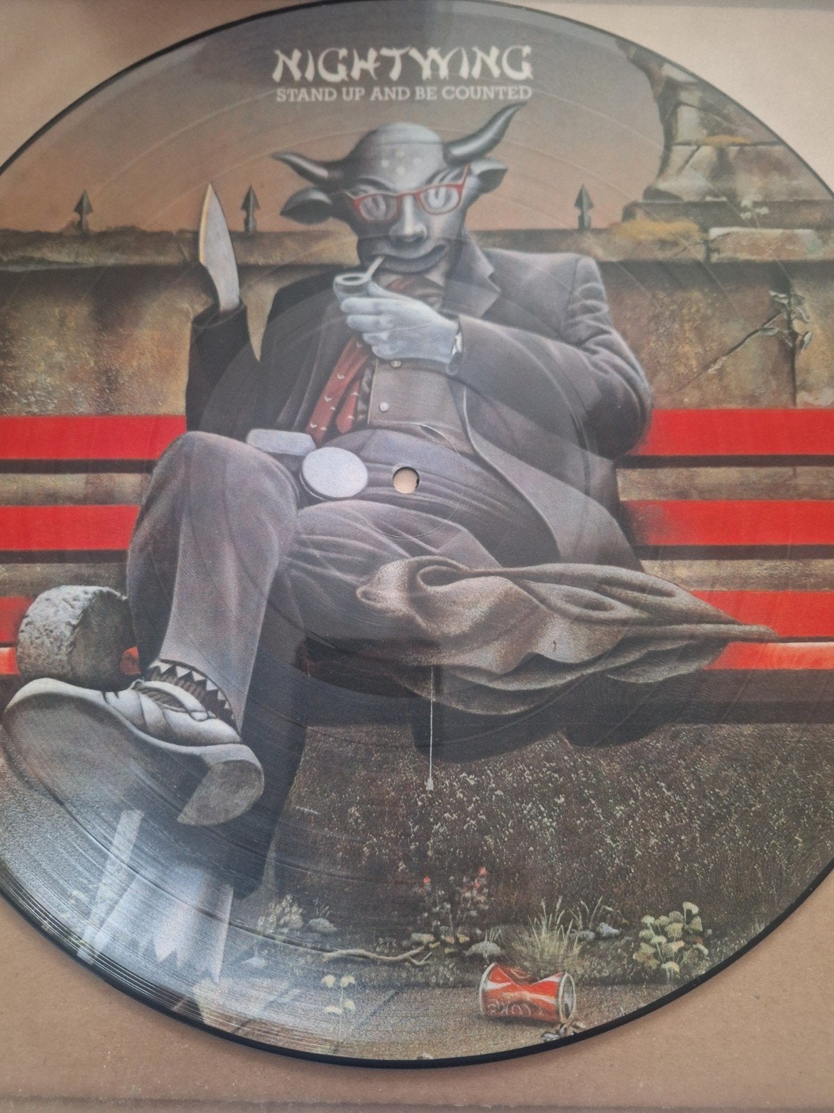 Nightwing - Stand Up And Be Counted (Picture Disc LP), Verzenden, Hard Rock, Zo goed als nieuw, 12 inch