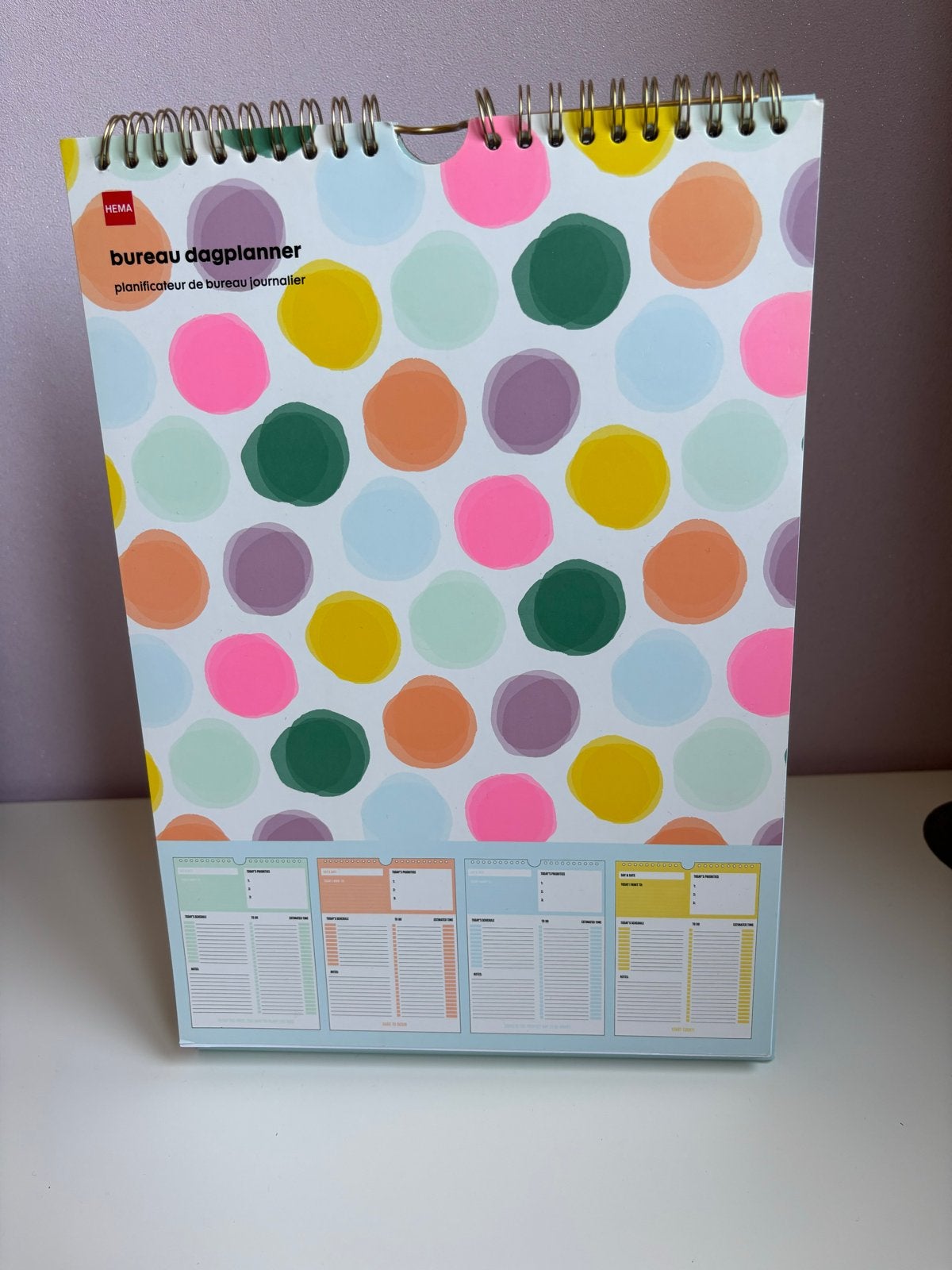 Dagplanner van de Hema, Diversen, Kalenders, Verzenden, Dagkalender, Zo goed als nieuw