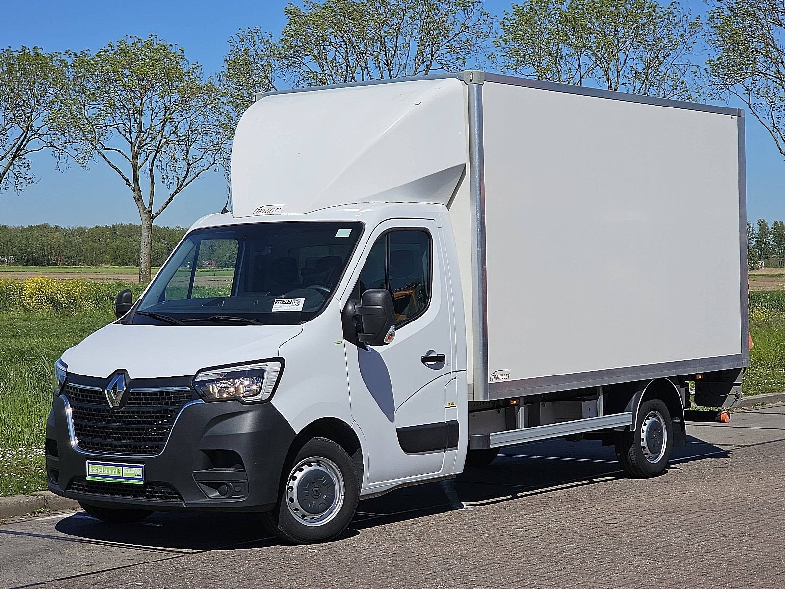 Renault Master T35 2.3 dCi 145 L4H2 Bakwagen Laadklep Airco, 145 pk, Zwart, 4 cilinders, Renault